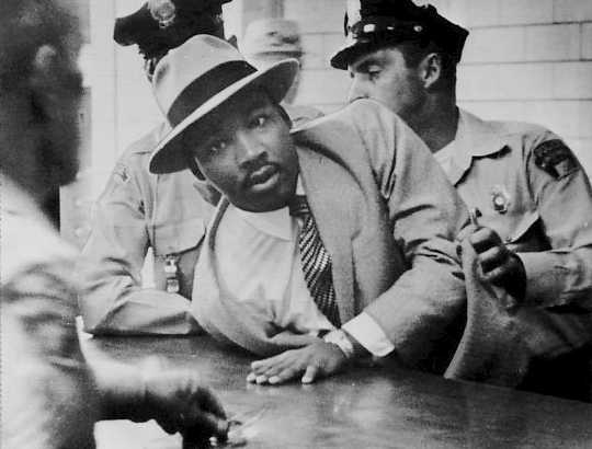 Martin Luther King, Jr. Montgomery arrest 1958
