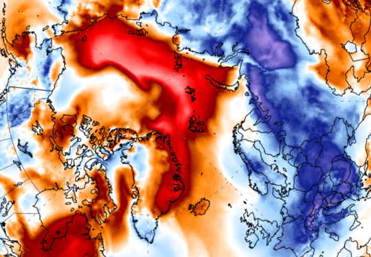 Why The 'Beast From The East' And Freakishly Warm Arctic Temperatures Are No Coincidence