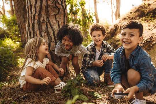 How Climbing Trees And Making Dens Can Help Children Develop Resilience