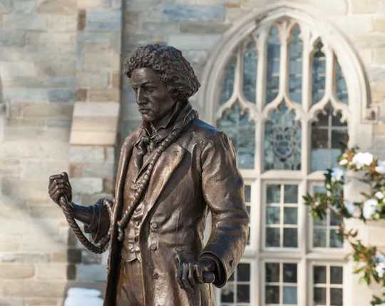 Statue of Frederick Douglass.