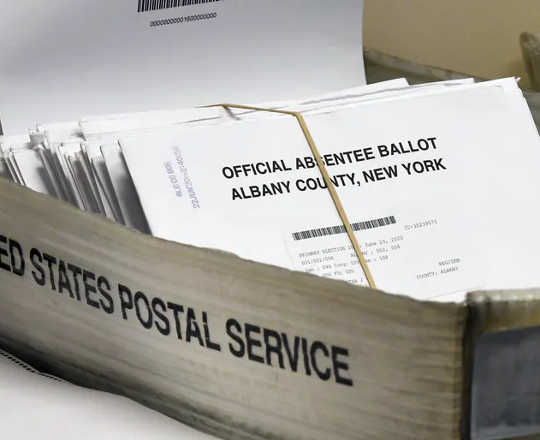 In most states, ballots must be mailed in official envelopes. (six ways mail in ballots are protected from fraud)