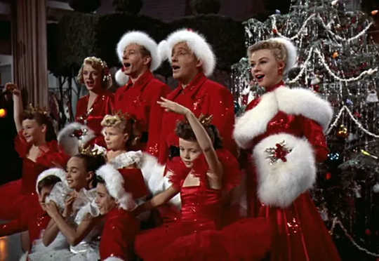 A still from the film ‘White Christmas’. 
