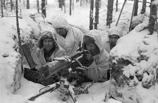 The harsh weather froze hostilities in Europe, but Finland’s Winter War with Russia raged on.