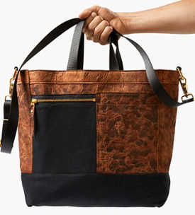 US-based startup Bolt Threads has used myceliym leather to successfully create products such as this bag. 