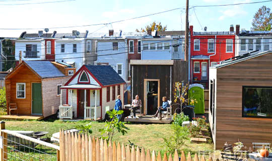 Washington DC’s first tiny house village showcases a new model of urban living.