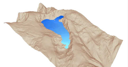 A 3D reconstruction of the Cuerpo de Hombre palaeoglacier in the Central Range of the Iberian Peninsula. 