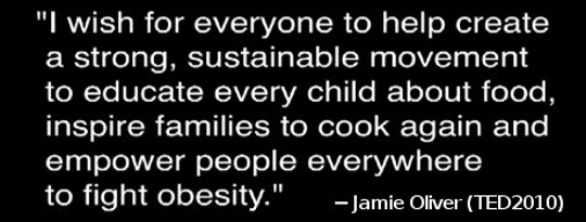 Jamie Oliver Fights Obesity One Child at a Time